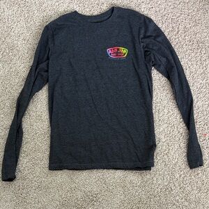 Ron Jon Black Long Sleeve with Colorful Logo